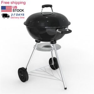 USA Fast Delivery Sturdy and Durable 18 Inch Kettle Bbq Grill Portable Round Charcoal Barbecue Grill