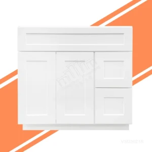 US Bathroom Remodelling RTA Bathroom Sink Cabinets From America Warehouse Free Shipping White Classic Bathroom Vanity With Sink